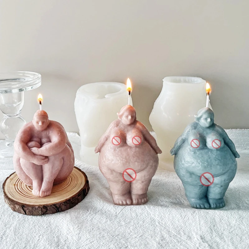 Candle Making Fat - Moule en silicone de bougie de
