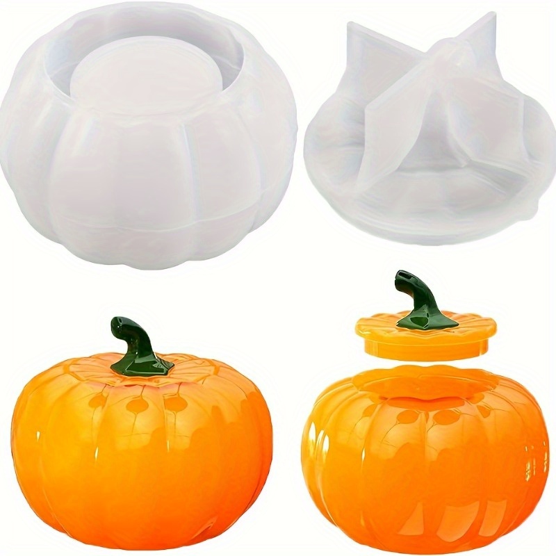 Candle Making Design - Pots à Citrouille en Silicone avec