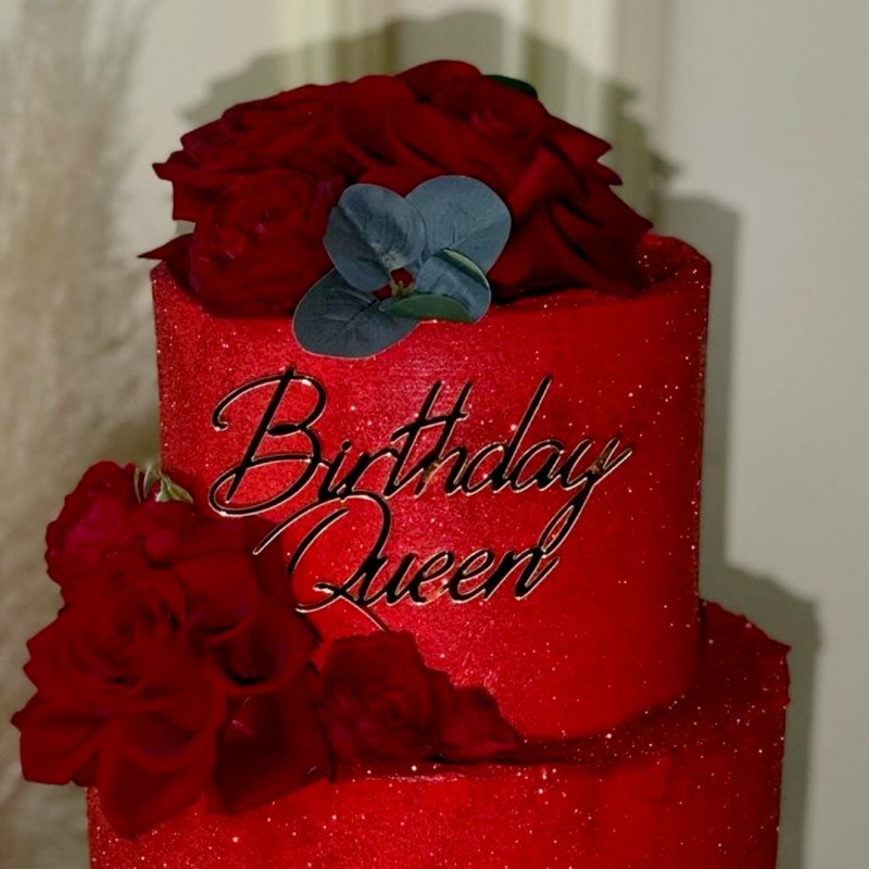 Candle X - Décorations de gâteau Joyeux Anniversaire 2026