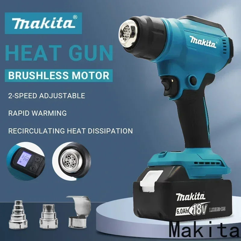 Heat Gun Embossing - Makita 550 ° Pistolet thermique à