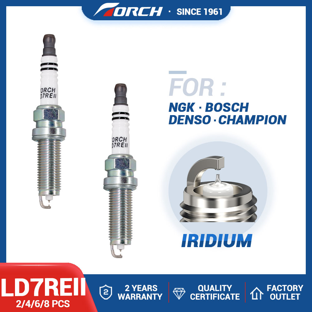 Candle X - Bougie double iridium TORCH LD7REII, 2