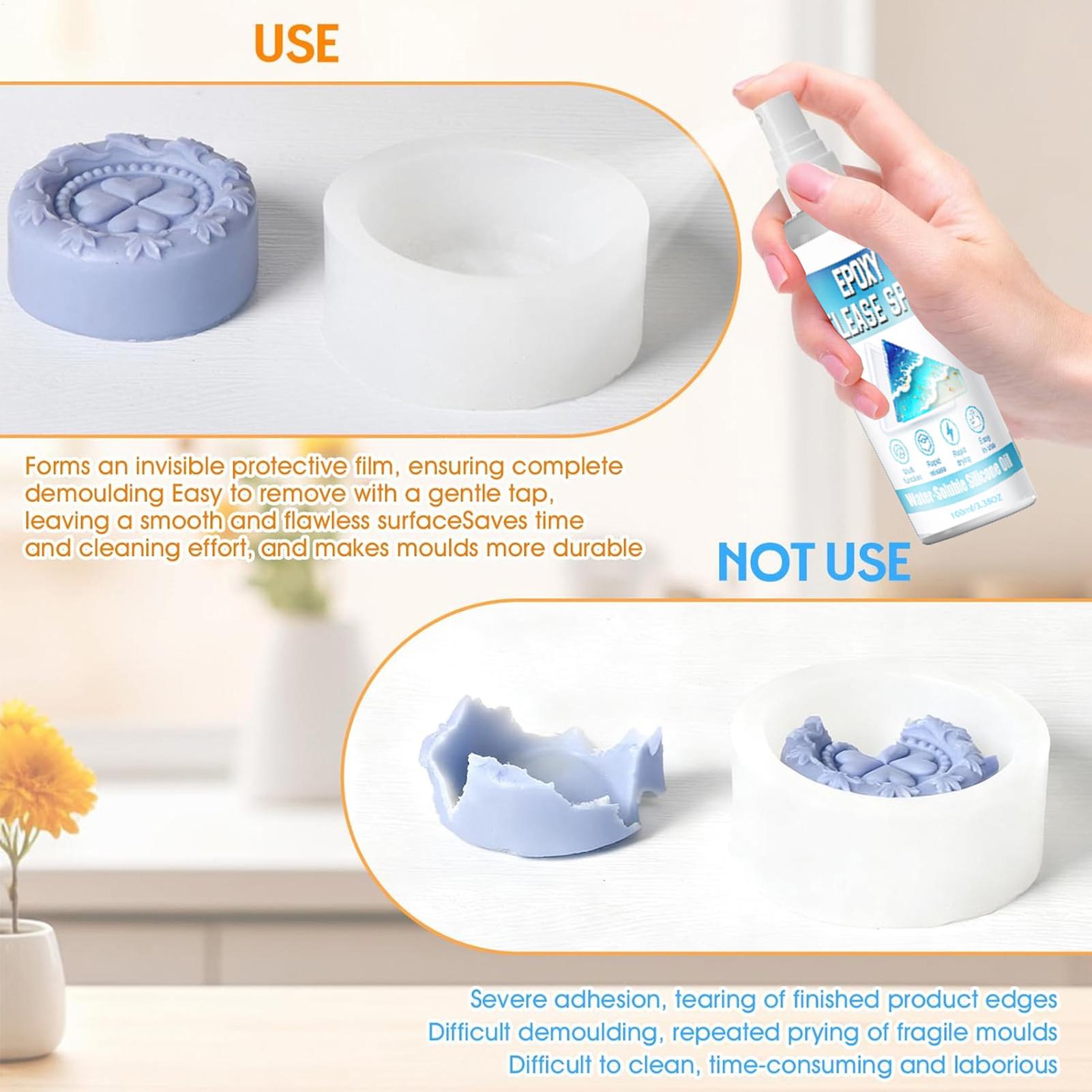 Spray de démoulage silicone, s - Candle Making Design avis et prix