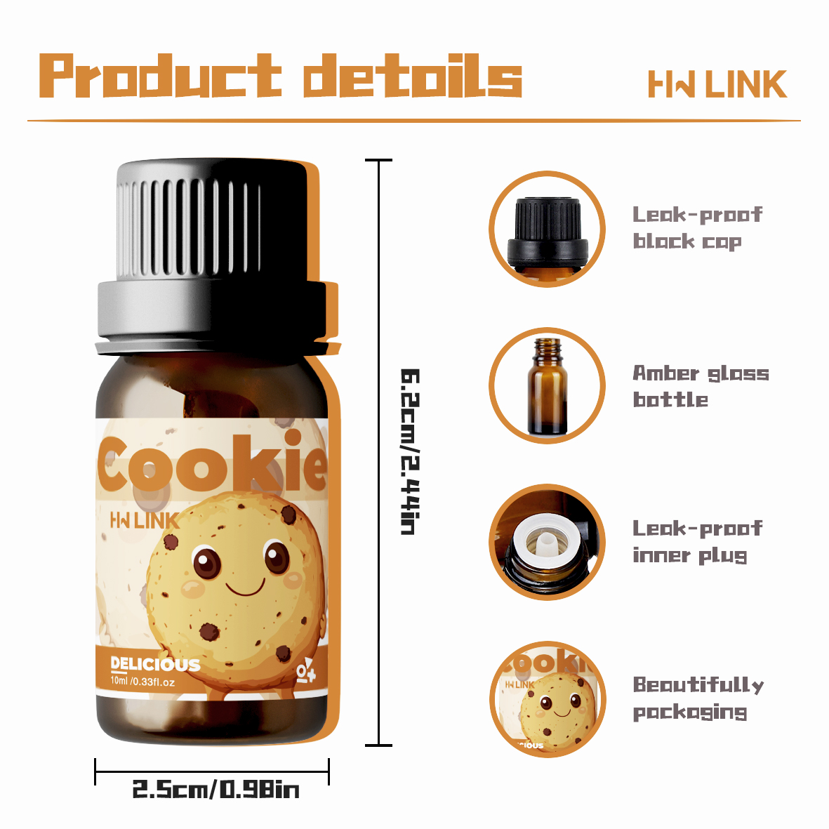 Huiles essentielles Cookie 10  - Candle Making Raw Material avis et prix