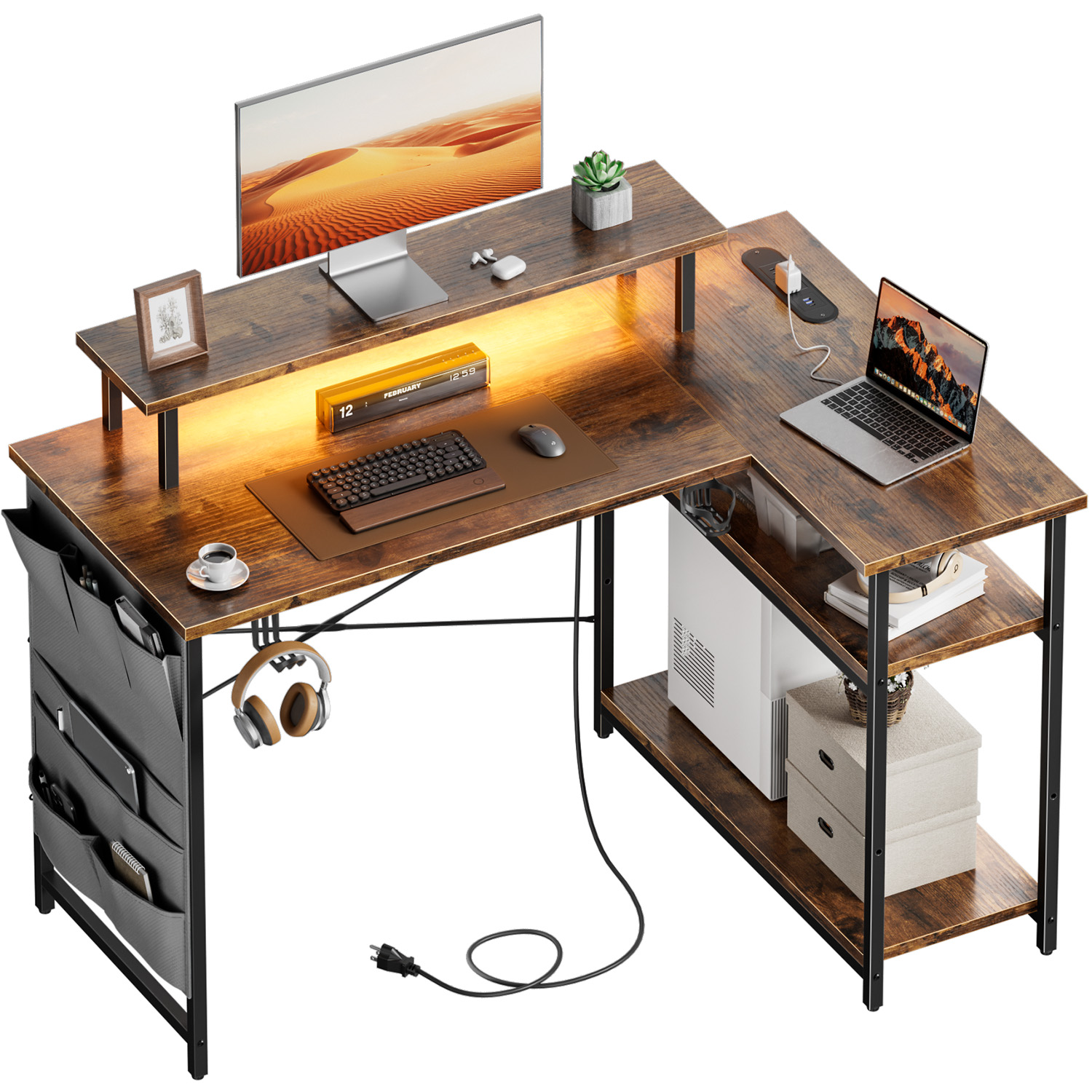 Bureau d'ordinateur en forme d - Candle X avis et prix