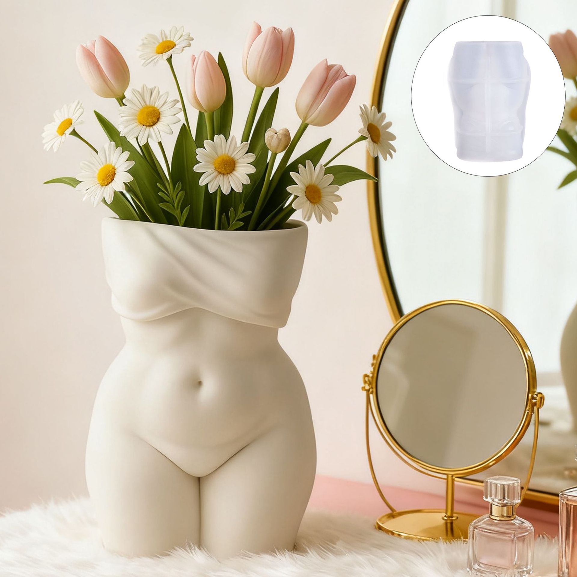 Moule en Silicone de Vase de t - Candle Making Fat avis et prix