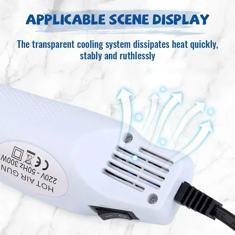Pistolet à Air chaud 300W 220V - Heat Gun Embossing avis et prix