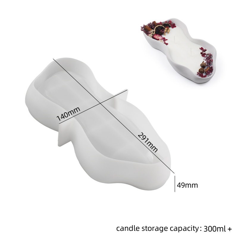 Bol de bougie ondulé irrégulie - Candle Making Design avis et prix