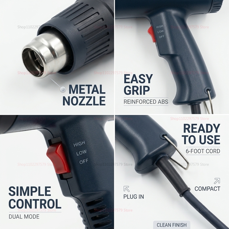 Nouveau pistolet à air chaud 2 - Heat Gun Embossing avis et prix