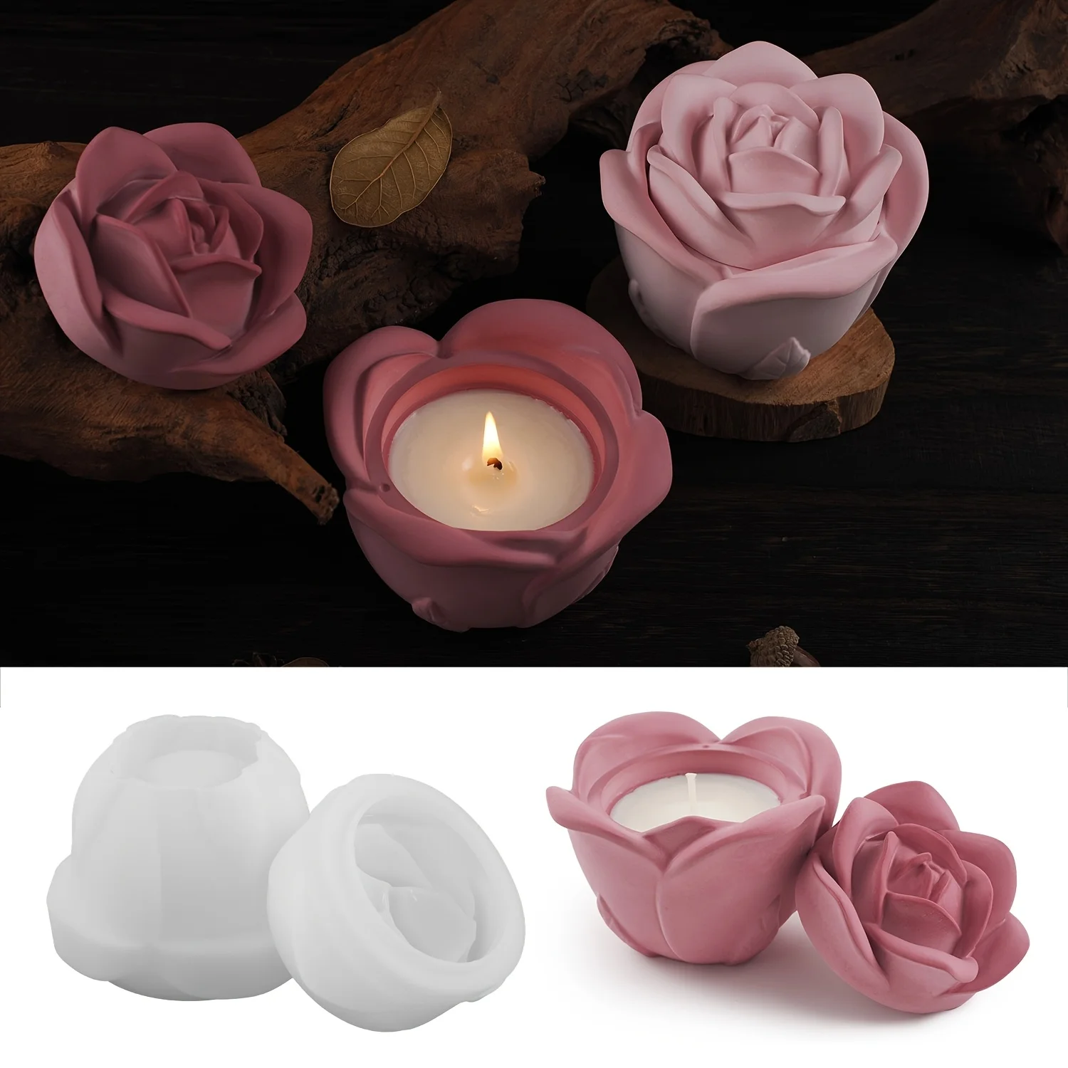 Ensemble de 2 moules en Silico - Candle Making Design avis et prix
