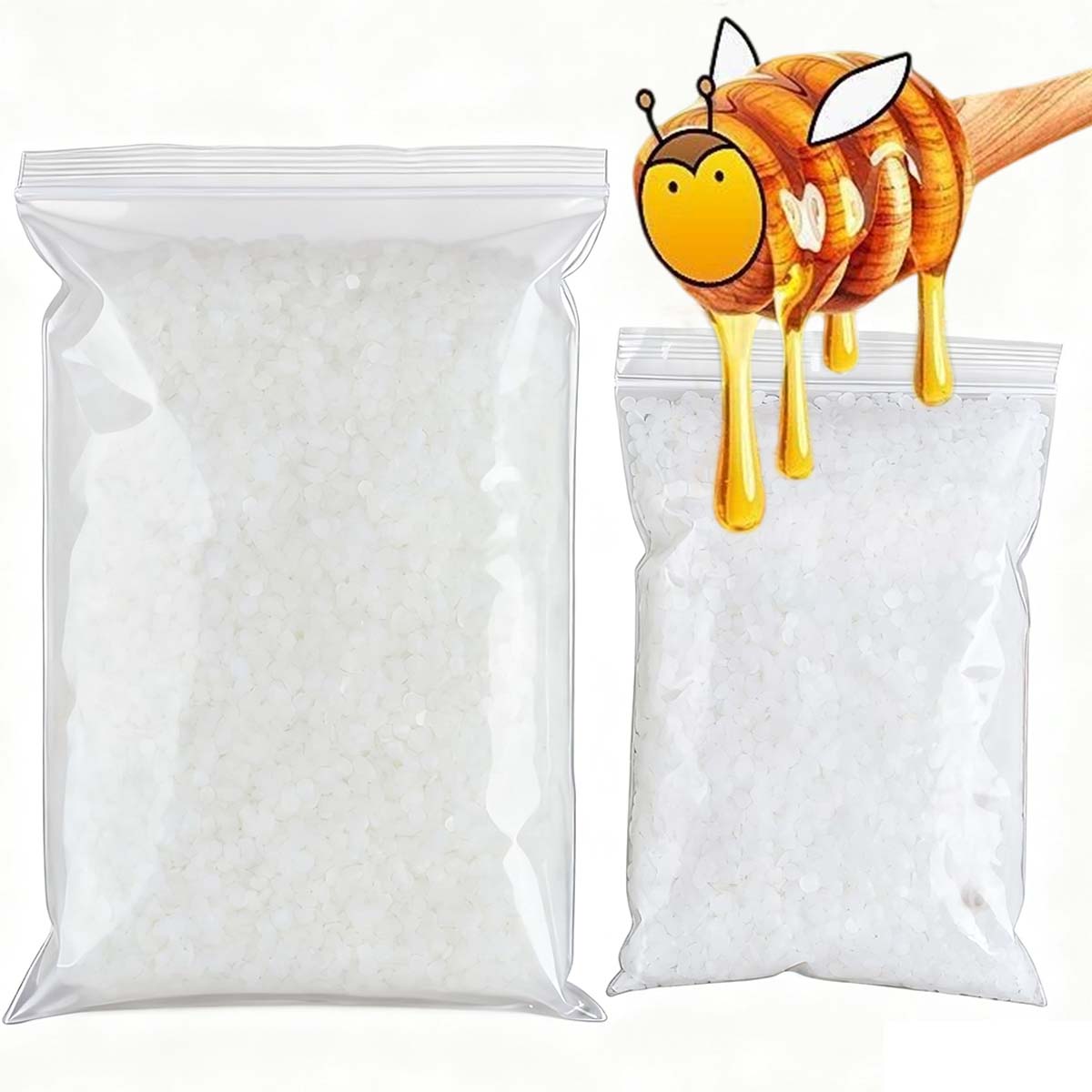 Cire d'abeille blanche 200g-10 - Candle Making Raw Material avis et prix