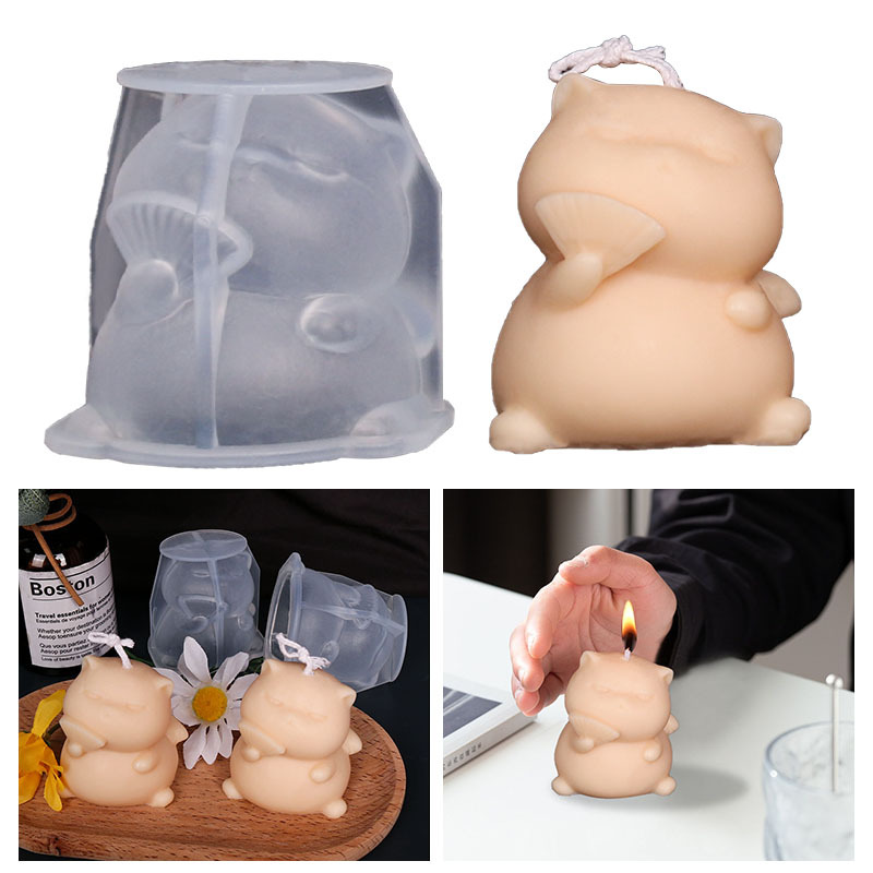 Moule à bougie en Silicone cha - Candle Making Fat avis et prix
