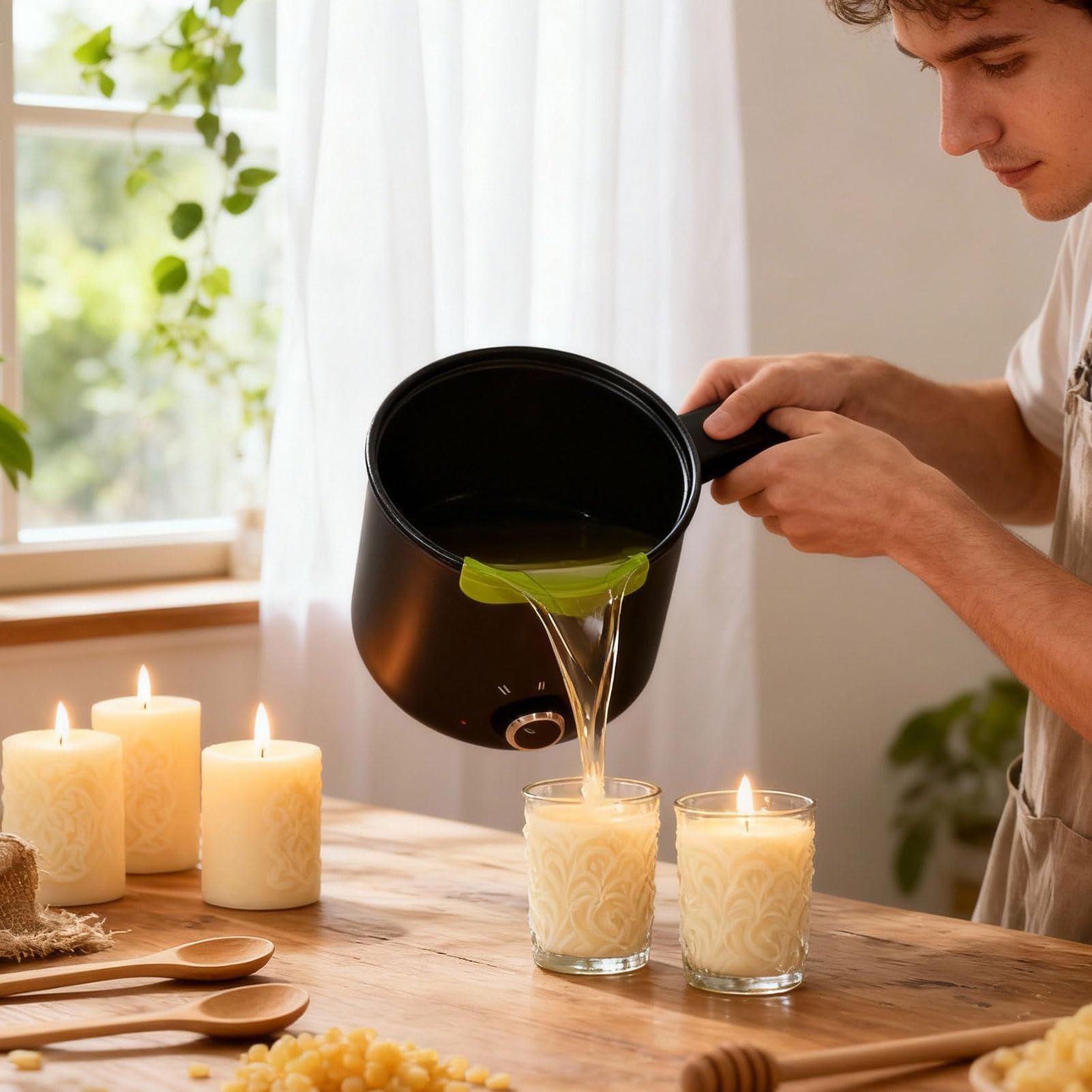Pot à fondue électrique en aci - Candle Making Easy avis et prix